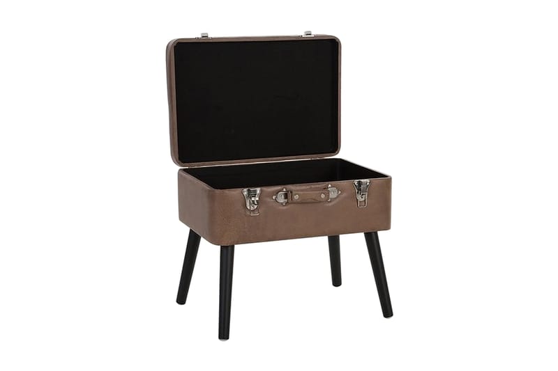 Sivupöytä Mallard 52 cm - Ruskea - Huonekalut - Pöytä & ruokailuryhmä - Apupöytä & sivupöytä - Tarjotinpöytä & pikkupöytä