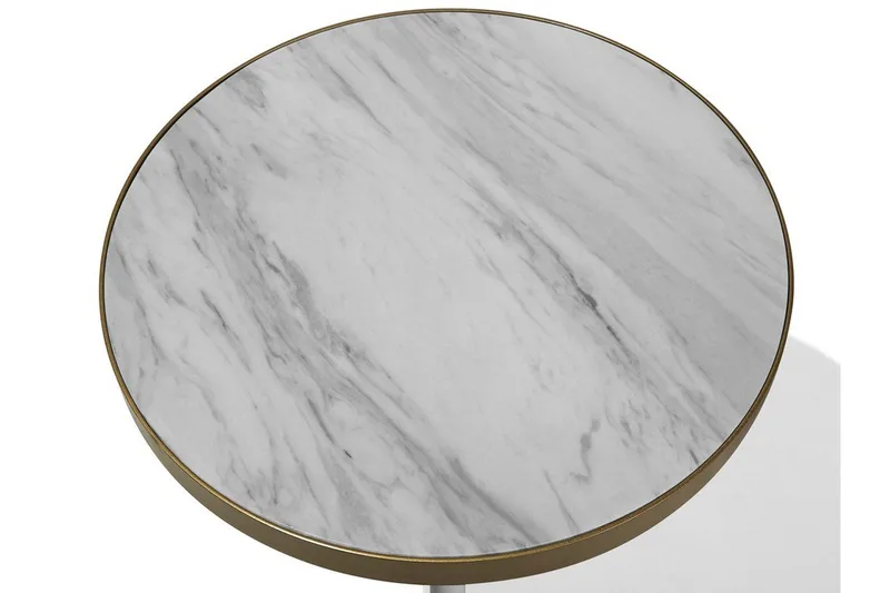 Sivupöytä Ramona 44 cm - Valkoinen - Huonekalut - Pöytä & ruokailuryhmä - Apupöytä & sivupöytä - Tarjotinpöytä & pikkupöytä