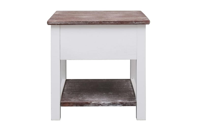 Sivupöytä ruskea 40x40x40 cm keisaripuu - Ruskea - Huonekalut - Pöytä & ruokailuryhmä - Apupöytä & sivupöytä - Tarjotinpöytä & pikkupöytä