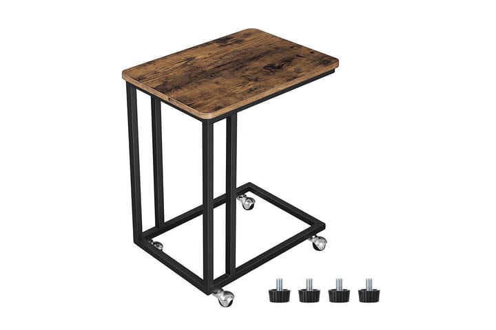 Sivupöytä Ruskea - Vasagle - Tarjotinpöytä & pikkupöytä - Lamppupöytä