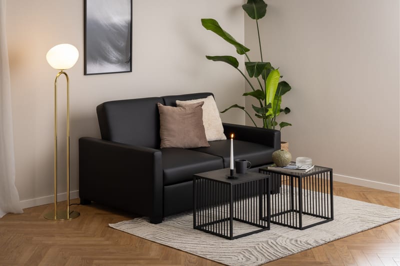 Sivupöytä Saklani 40x40 cm - Harmaa - Huonekalut - Pöytä & ruokailuryhmä - Apupöytä & sivupöytä - Tarjotinpöytä & pikkupöytä