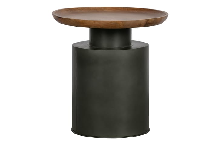 Sivupöytä Temoaya 53 cm - Musta - Tarjotinpöytä & pikkupöytä - Lamppupöytä