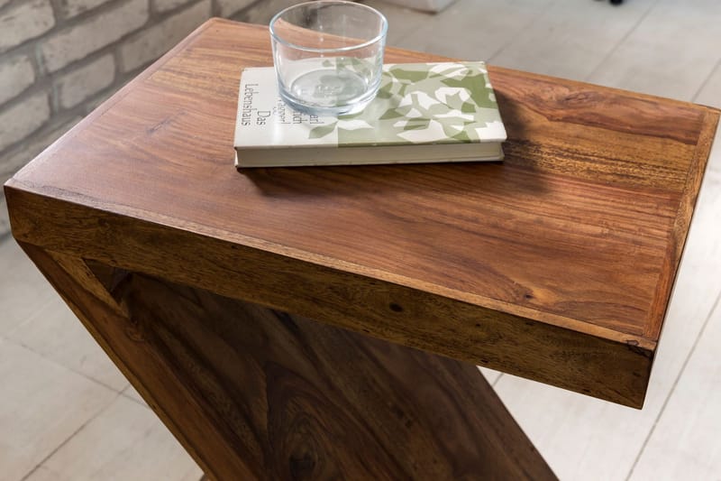 Sivupöytä Truluck 44 cm - Puu/Luonnonväri - Huonekalut - Pöytä & ruokailuryhmä - Apupöytä & sivupöytä - Tarjotinpöytä & pikkupöytä