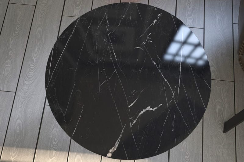 Sivupöytä Ubbeboda 40 cm - Musta/Valkoinen - Huonekalut - Pöytä & ruokailuryhmä - Apupöytä & sivupöytä - Tarjotinpöytä & pikkupöytä