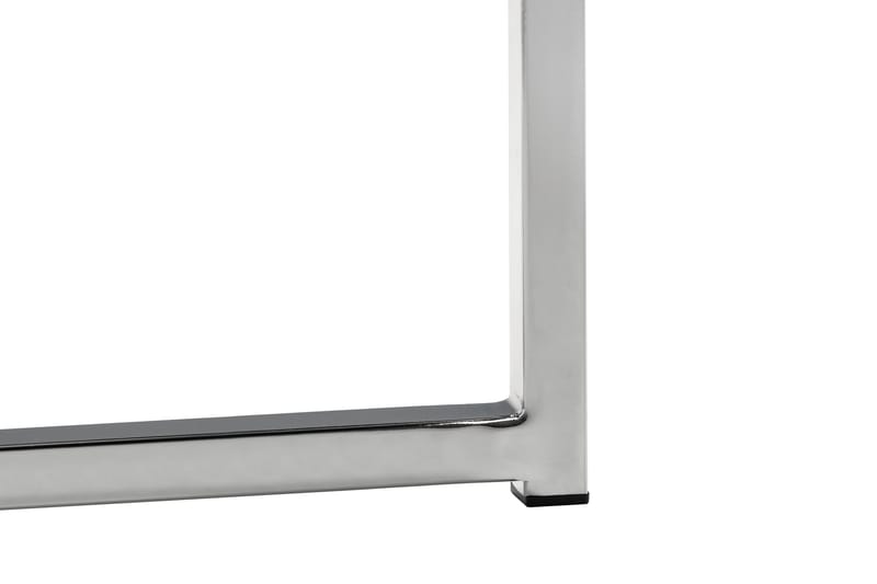 Sivupöytä Valeria 45 cm - Valkoinen/Kromi - Huonekalut - Pöytä & ruokailuryhmä - Apupöytä & sivupöytä - Tarjotinpöytä & pikkupöytä