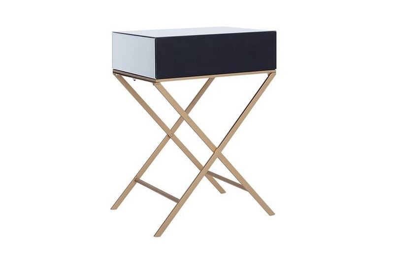 Sivupöytä Vivy 50 cm - Hopea - Huonekalut - Pöytä & ruokailuryhmä - Apupöytä & sivupöytä - Tarjotinpöytä & pikkupöytä