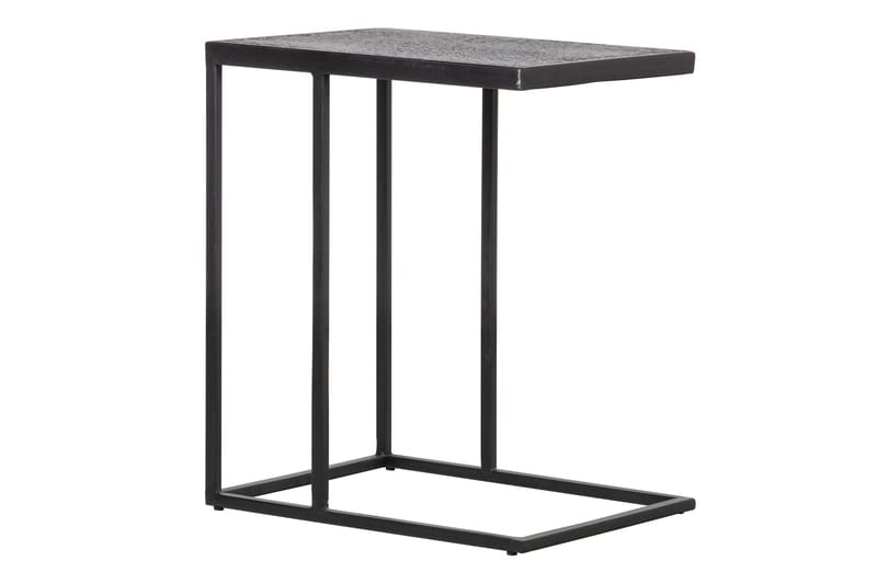 Sivupöytä Wiebe 45 cm - Musta - Huonekalut - Pöytä & ruokailuryhmä - Apupöytä & sivupöytä - Tarjotinpöytä & pikkupöytä