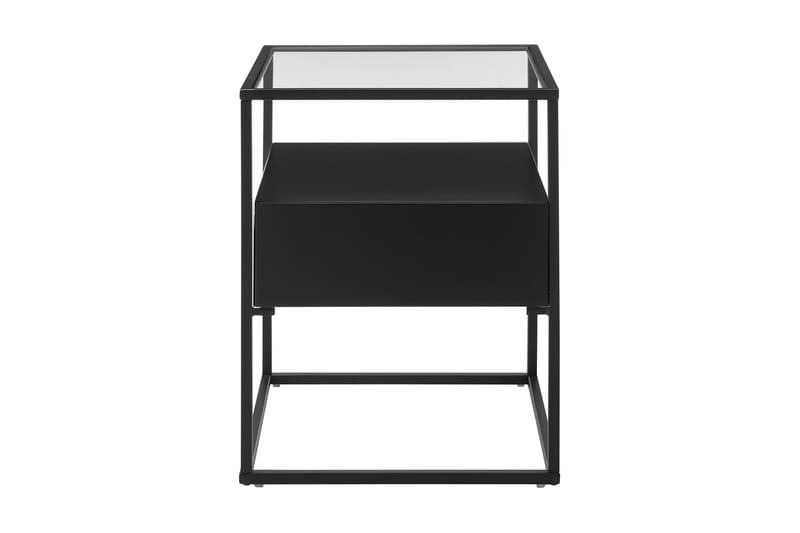 Sivupöytä Pitlik 43 cm - Musta - Huonekalut - Pöytä & ruokailuryhmä - Apupöytä & sivupöytä - Tarjotinpöytä & pikkupöytä