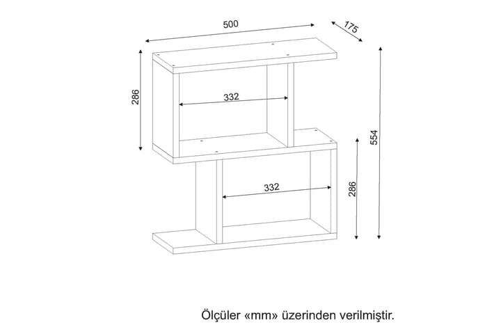Sivupöytä/Säilytys Clora Modern - Tarjotinpöytä & pikkupöytä - Lamppupöytä