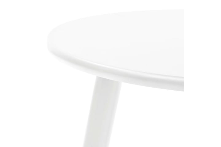 Sivupöytäsarja 2 kpl Valkoinen/Mänty - Valkoinen - Lamppupöytä - Tarjotinpöytä & pikkupöytä