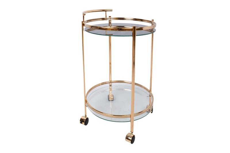 Tarjoilupöytä Genova 80x42x80 cm Vaaleanruskea - Huonekalut - Pöytä & ruokailuryhmä - Apupöytä & sivupöytä - Tarjotinpöytä & pikkupöytä