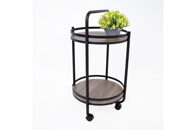 Tarjoilupöytä Genua 52x52x79 cm Kulta - Huonekalut - Pöytä & ruokailuryhmä - Apupöytä & sivupöytä - Tarjotinpöytä & pikkupöytä