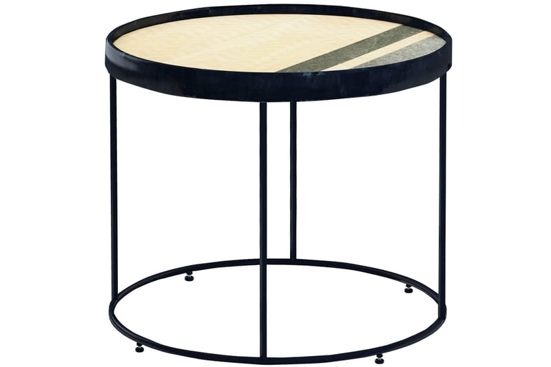 Tarjotinpöytä Jyoti 49 cm, Musta