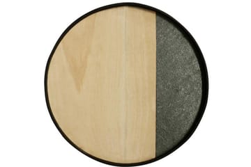 Tarjotinpöytä Menka 40x40 cm - Beige - Huonekalut - Pöytä & ruokailuryhmä - Apupöytä & sivupöytä - Tarjotinpöytä & pikkupöytä