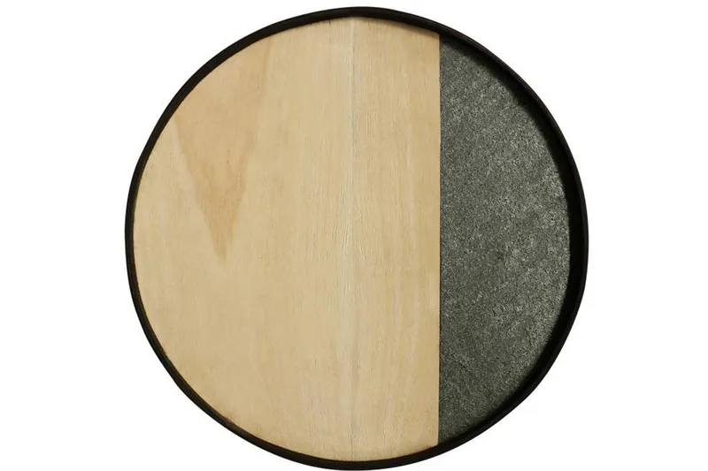 Tarjotinpöytä Menka 40x40 cm - Beige - Huonekalut - Pöytä & ruokailuryhmä - Apupöytä & sivupöytä - Tarjotinpöytä & pikkupöytä