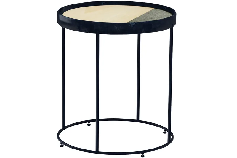 Tarjotinpöytä Menka 40x40 cm, Beige