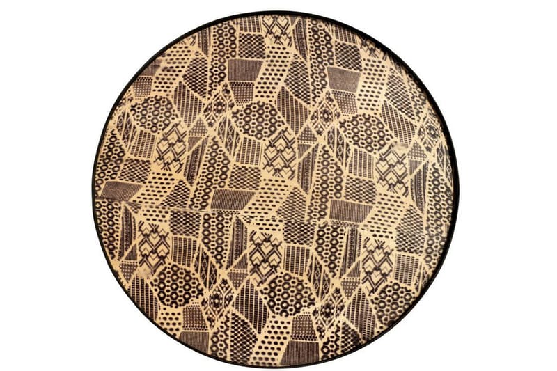 Tarjotinpöytä Mithika 46x46 cm - Ruskea - Huonekalut - Pöytä & ruokailuryhmä - Apupöytä & sivupöytä - Tarjotinpöytä & pikkupöytä