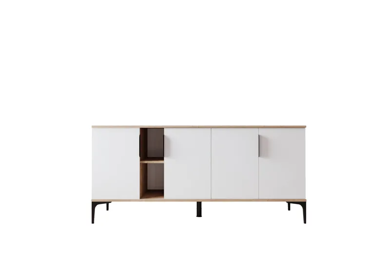 Tarz Konsolipöytä 180 cm, Tammi/Valkoinen