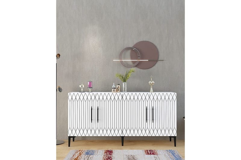 Tavrosen Konsolipöytä 150 cm - Valkoinen - Huonekalut - Pöytä & ruokailuryhmä - Apupöytä & sivupöytä - Konsolipöytä