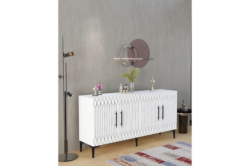 Tavrosen Konsolipöytä 150 cm - Valkoinen - Huonekalut - Pöytä & ruokailuryhmä - Apupöytä & sivupöytä - Konsolipöytä