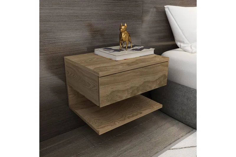 Telo Yöpöytä 45 cm, Tammi