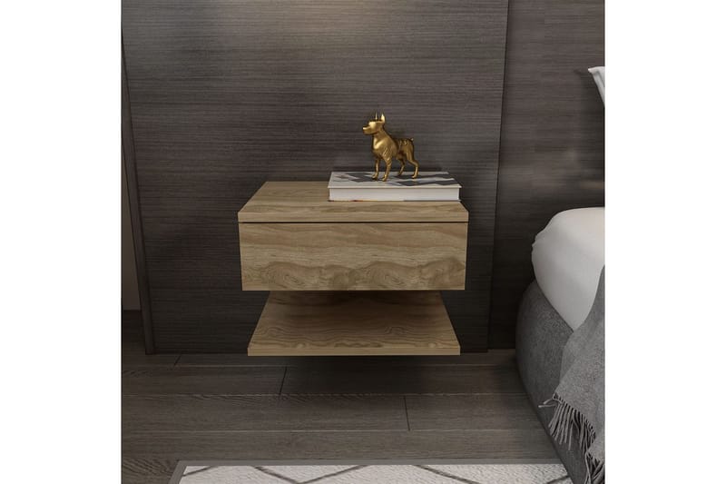 Telo Yöpöytä 45 cm - Tammi - Huonekalut - Pöytä & ruokailuryhmä - Apupöytä & sivupöytä - Yöpöytä