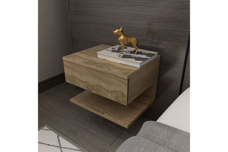 Telo Yöpöytä 45 cm - Tammi - Huonekalut - Pöytä & ruokailuryhmä - Apupöytä & sivupöytä - Yöpöytä