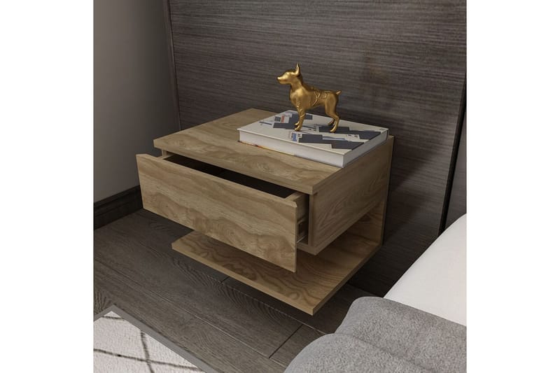 Telo Yöpöytä 45 cm - Tammi - Huonekalut - Pöytä & ruokailuryhmä - Apupöytä & sivupöytä - Yöpöytä