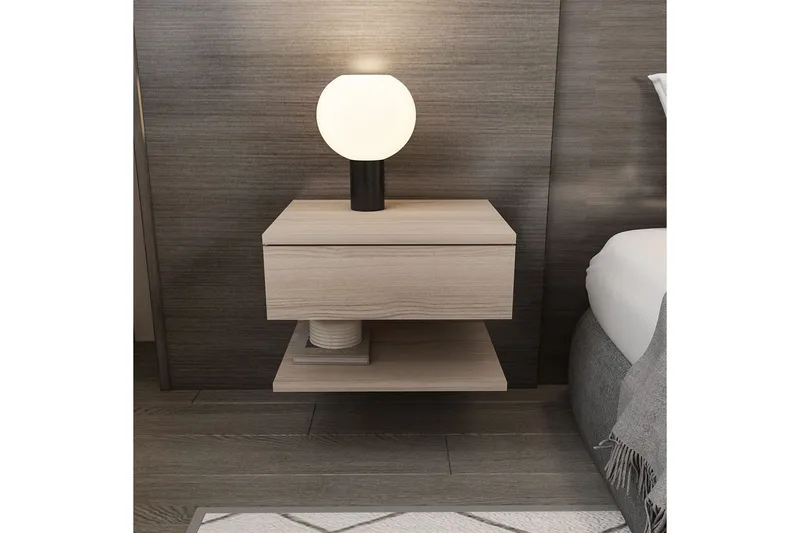 Telo Yöpöytä 45 cm - Punainen - Huonekalut - Pöytä & ruokailuryhmä - Apupöytä & sivupöytä - Yöpöytä