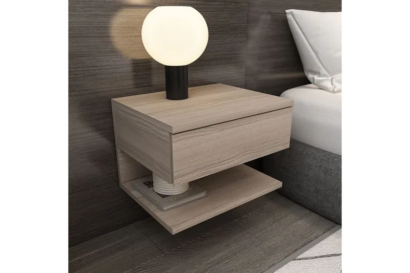 Telo Yöpöytä 45 cm - Punainen - Huonekalut - Pöytä & ruokailuryhmä - Apupöytä & sivupöytä - Yöpöytä