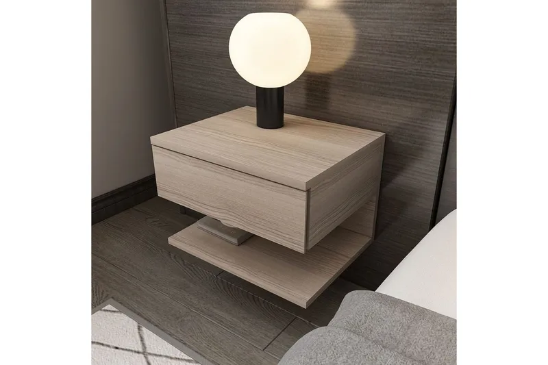 Telo Yöpöytä 45 cm - Punainen - Huonekalut - Pöytä & ruokailuryhmä - Apupöytä & sivupöytä - Yöpöytä