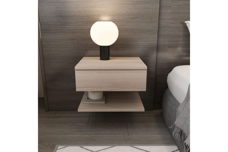 Telo Yöpöytä 45 cm - Punainen - Huonekalut - Pöytä & ruokailuryhmä - Apupöytä & sivupöytä - Yöpöytä