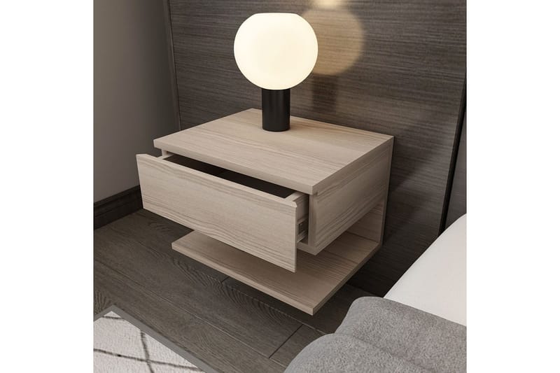 Telo Yöpöytä 45 cm - Punainen - Huonekalut - Pöytä & ruokailuryhmä - Apupöytä & sivupöytä - Yöpöytä