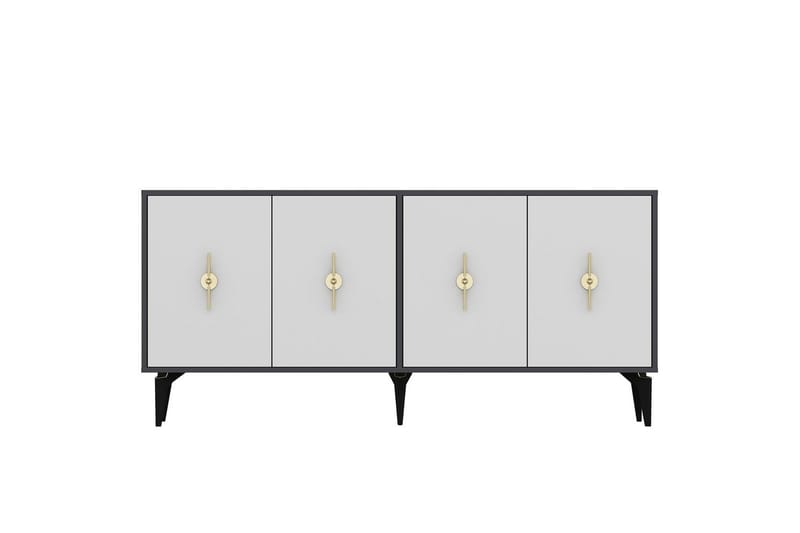 Thylen Konsolipöytä 180 cm, Antrasiitti/Valkoinen