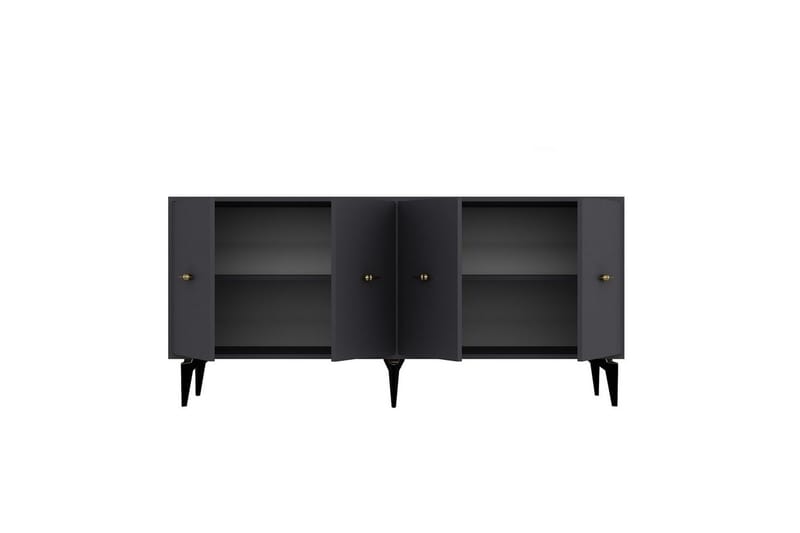 Thyros Konsolipöytä 180 cm - Antrasiitti - Huonekalut - Pöytä & ruokailuryhmä - Apupöytä & sivupöytä - Konsolipöytä