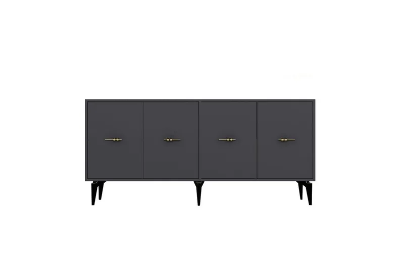 Thyros Konsolipöytä 180 cm - Antrasiitti - Huonekalut - Pöytä & ruokailuryhmä - Apupöytä & sivupöytä - Konsolipöytä