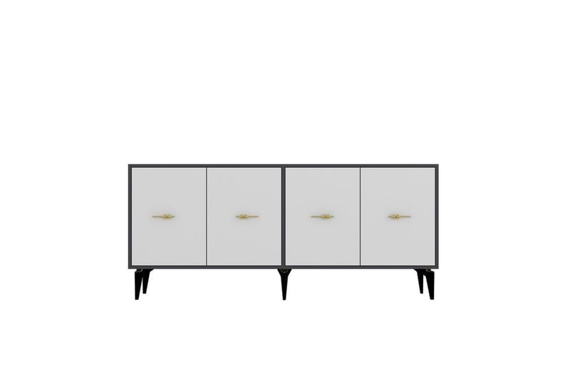 Thyros Konsolipöytä 180 cm, Antrasiitti/Valkoinen