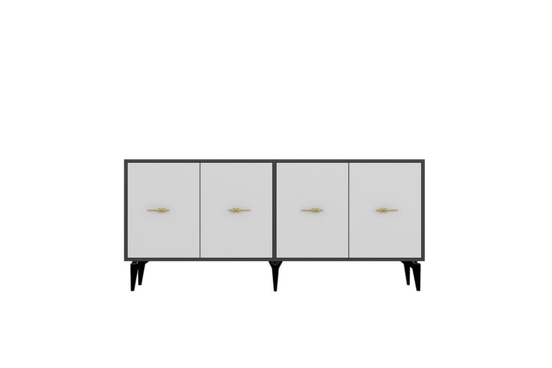 Thyros Konsolipöytä 180 cm - Antrasiitti/Valkoinen - Huonekalut - Pöytä & ruokailuryhmä - Apupöytä & sivupöytä - Konsolipöytä