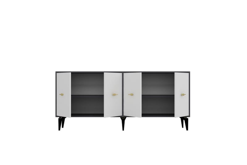 Thyros Konsolipöytä 180 cm - Antrasiitti/Valkoinen - Huonekalut - Pöytä & ruokailuryhmä - Apupöytä & sivupöytä - Konsolipöytä