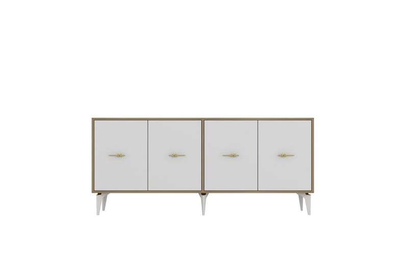 Thyros Konsolipöytä 180 cm, Tammi/Valkoinen