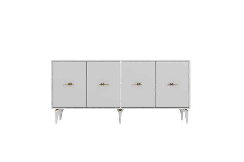 Thyros Konsolipöytä 180 cm - Valkoinen - Huonekalut - Pöytä & ruokailuryhmä - Apupöytä & sivupöytä - Konsolipöytä