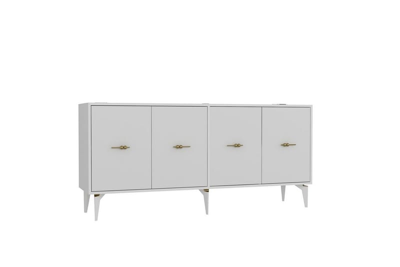 Thyros Konsolipöytä 180 cm - Valkoinen - Huonekalut - Pöytä & ruokailuryhmä - Apupöytä & sivupöytä - Konsolipöytä