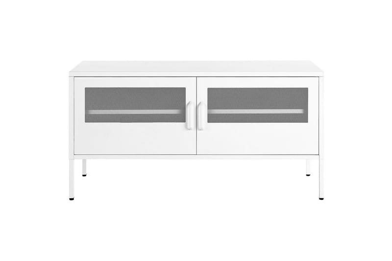 Toimistokaappi Morley Valkoinen - Valkoinen - Huonekalut - Pöytä & ruokailuryhmä - Apupöytä & sivupöytä - Tarjotinpöytä & pikkupöytä