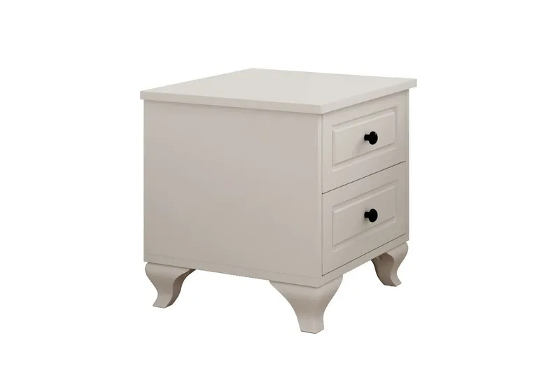 Torvenn Yöpöytä 45 cm - Matta Valkoinen - Huonekalut - Pöytä & ruokailuryhmä - Apupöytä & sivupöytä - Yöpöytä