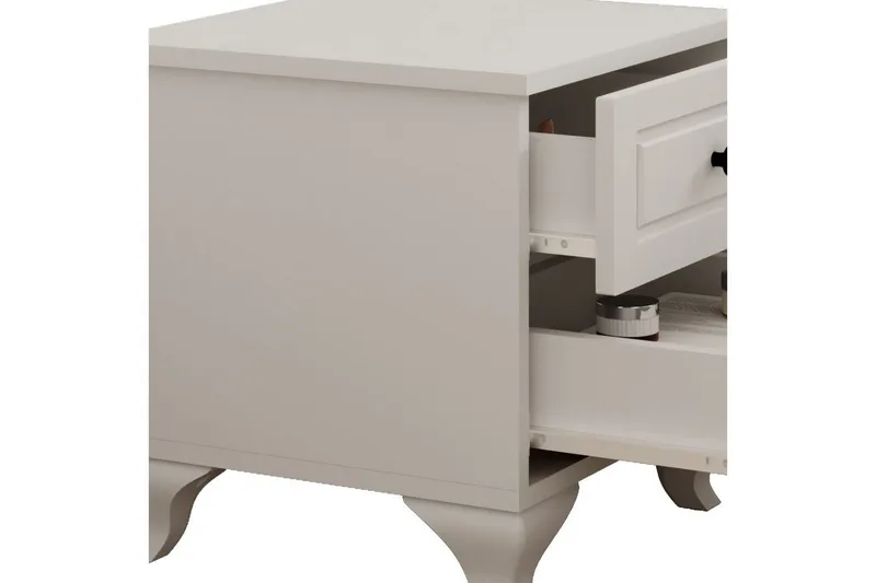 Torvenn Yöpöytä 45 cm - Matta Valkoinen - Huonekalut - Pöytä & ruokailuryhmä - Apupöytä & sivupöytä - Yöpöytä