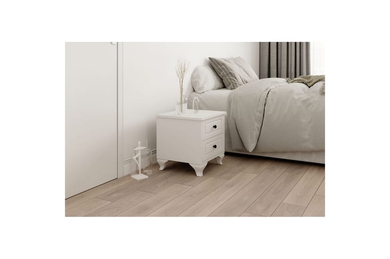 Torvenn Yöpöytä 45 cm - Matta Valkoinen - Huonekalut - Pöytä & ruokailuryhmä - Apupöytä & sivupöytä - Yöpöytä