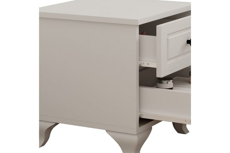 Torvenn Yöpöytä 45 cm - Matta Valkoinen - Huonekalut - Pöytä & ruokailuryhmä - Apupöytä & sivupöytä - Yöpöytä