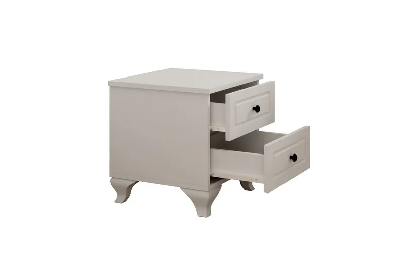 Torvenn Yöpöytä 45 cm - Matta Valkoinen - Huonekalut - Pöytä & ruokailuryhmä - Apupöytä & sivupöytä - Yöpöytä