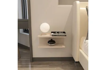 Torvic Yöpöytä 45 cm - Beige - Huonekalut - Pöytä & ruokailuryhmä - Apupöytä & sivupöytä - Yöpöytä