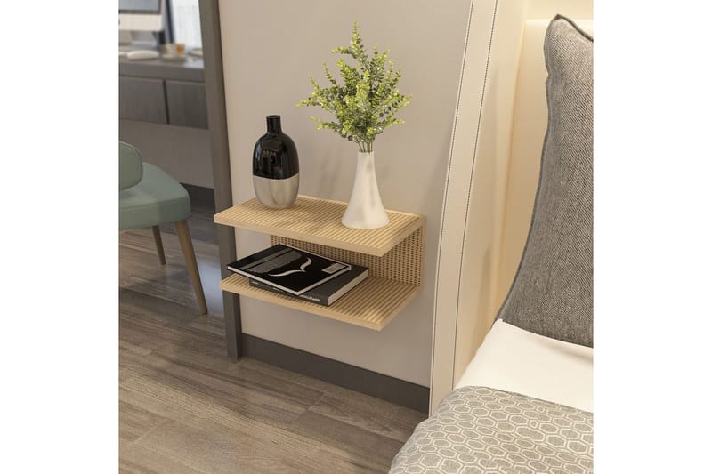 Torvic Yöpöytä 45 cm - Ruskea - Huonekalut - Pöytä & ruokailuryhmä - Apupöytä & sivupöytä - Yöpöytä